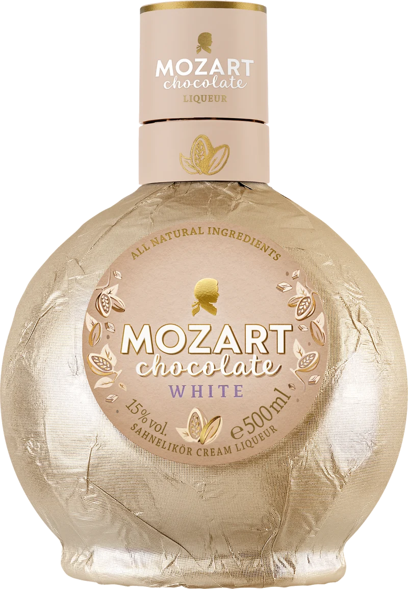 Mozart White Chocolate Vanilla Cream - 0,50 l
