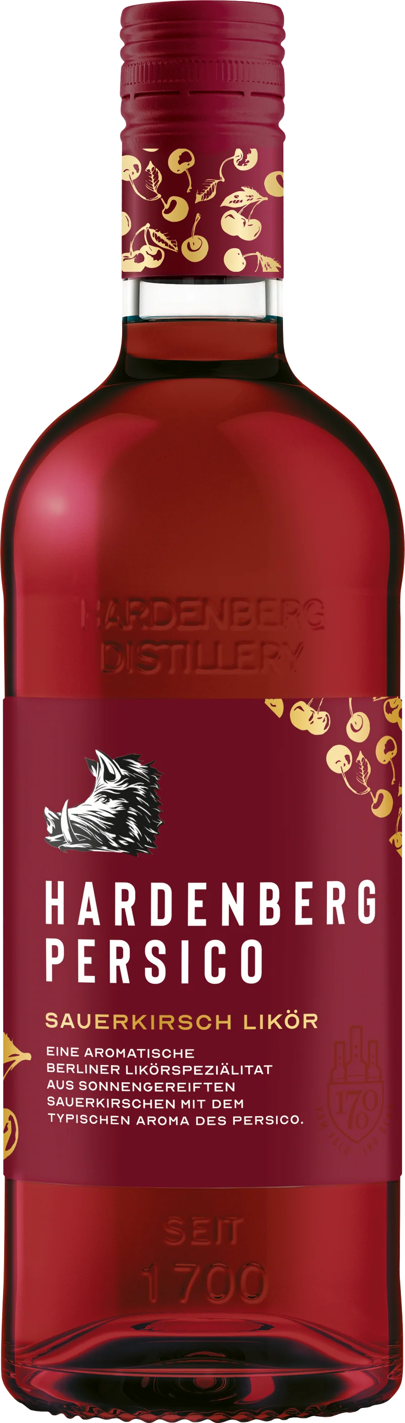Hardernberg Persico Sauerkirsch 18% - 0,70 l