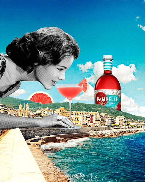 Pampelle Ruby L'Apéro inkl. Glas