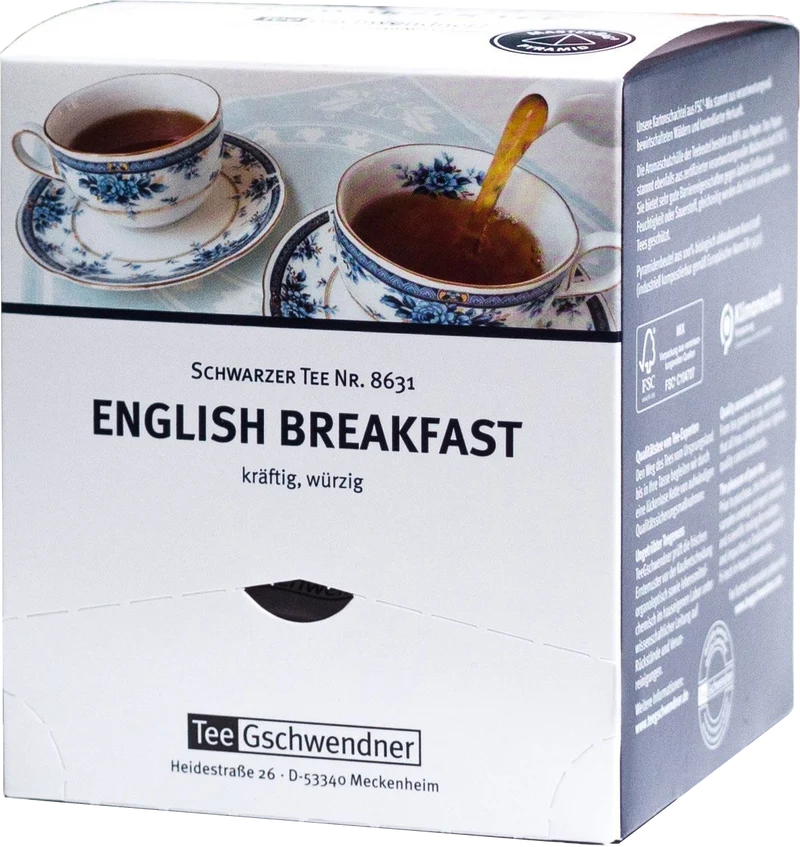TeeGschwendner English Breakfast - 15 x 2,00 g