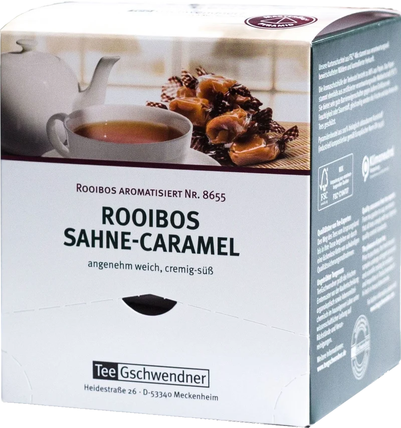 TeeGschwendner Rooibos Sahne Caramel - 15 x 2,00 g