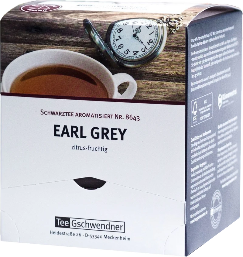TeeGschwendner Earl Grey - 15 x 2,00 g