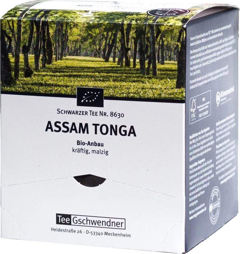 TeeGschwendner Assam Tonga Bio - 15 x 2,00 g