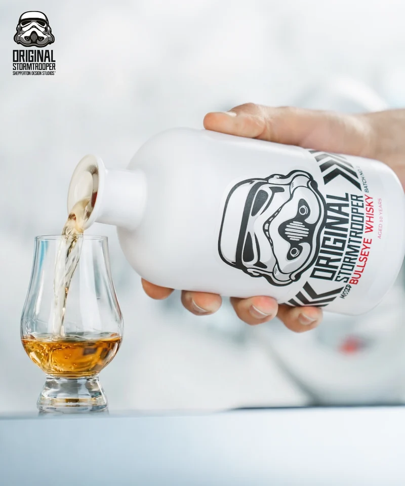 Original Stormtrooper Missed Bullseye Whisky inklusive 2 Gläser