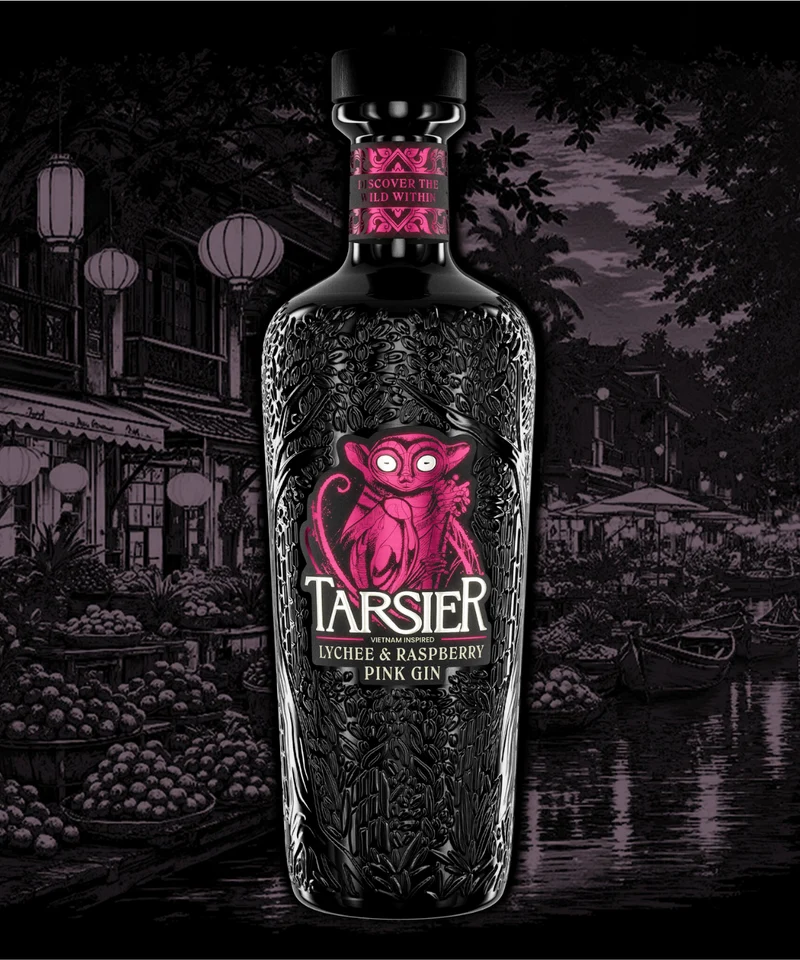 TARSIER Lychee & Raspbeery Pink Gin