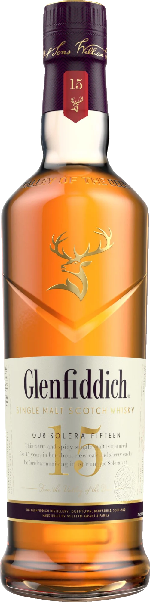 Glenfiddich Malt 15 Jahre 40% - 0,70 l
