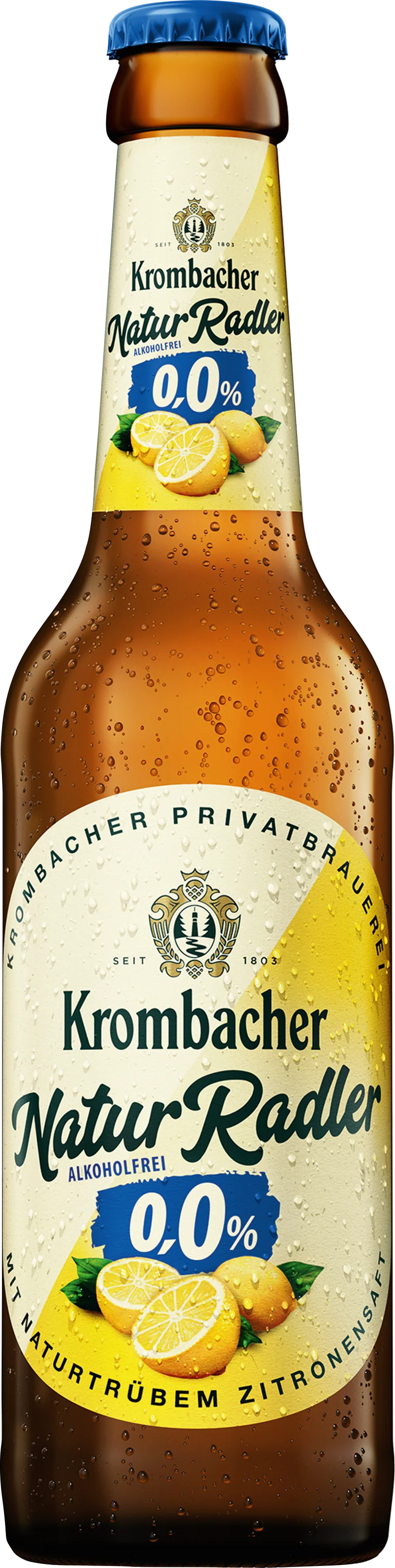 Krombacher Natur Radler 0,0 % - 24 x 0,33 l