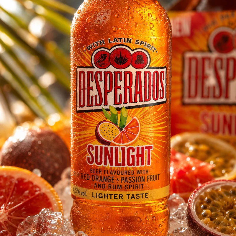 Desperados Sunlight 0,4l - Red Orange Passion Fruit 4,5%
