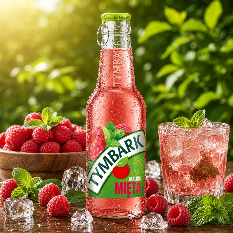 Tymbark Himbeere Minze Getränk 0,25l