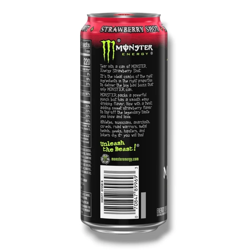 Monster Energy Strawberry Shot 473ml