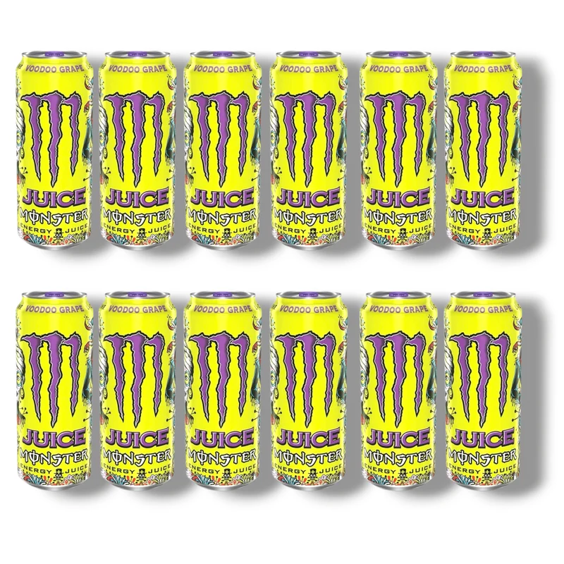 Monster Energy Juiced Voodoo Grape 473ml– Energy Drink Traube