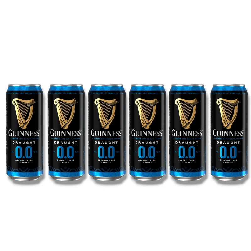 Guinness Draught 0.0 alkoholfrei 0,44l Dose – Irish Stout