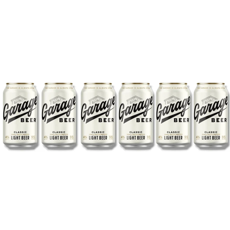 MHD 15.06.2026 - Garage Beer Classic 0,35l– American Light Lager Bier 4 % Vol.