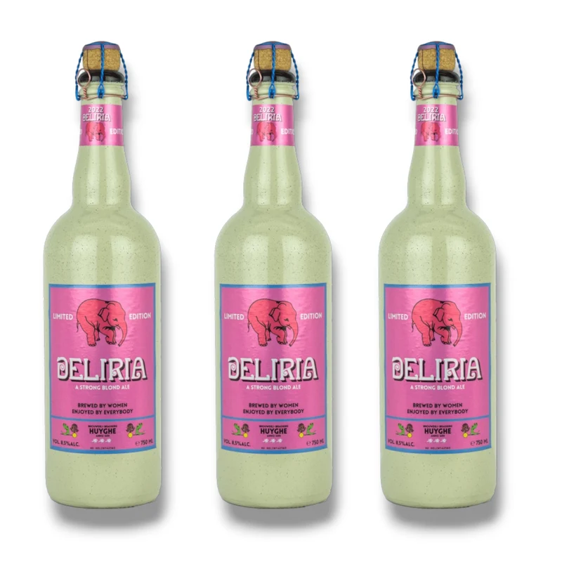 Deliria Strong Blond Ale 0,75l – Belgisches Strong Blond Ale mit 8,5% Vol. von Frauen gebraut