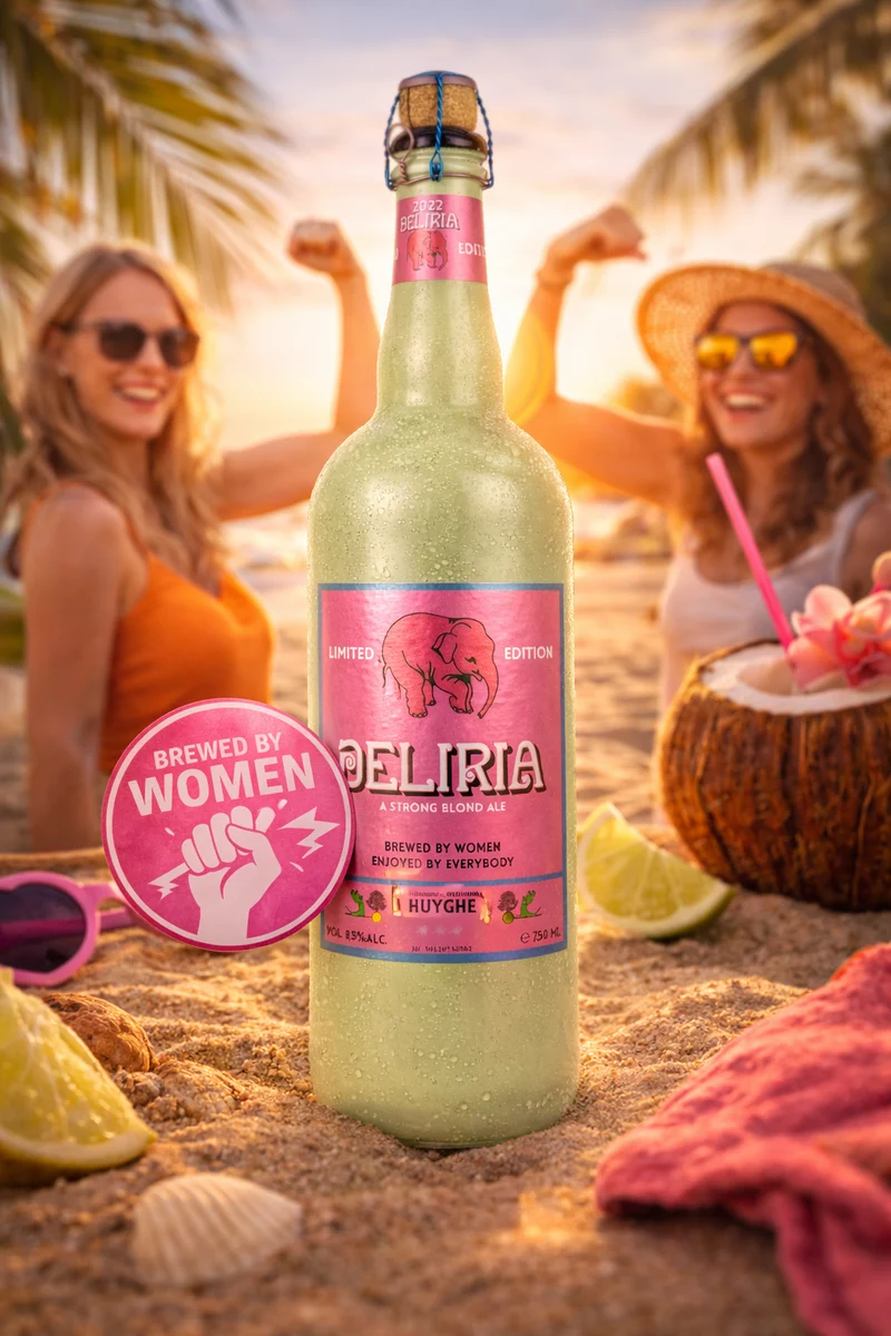 Deliria Strong Blond Ale 0,75l – Belgisches Strong Blond Ale mit 8,5% Vol. von Frauen gebraut