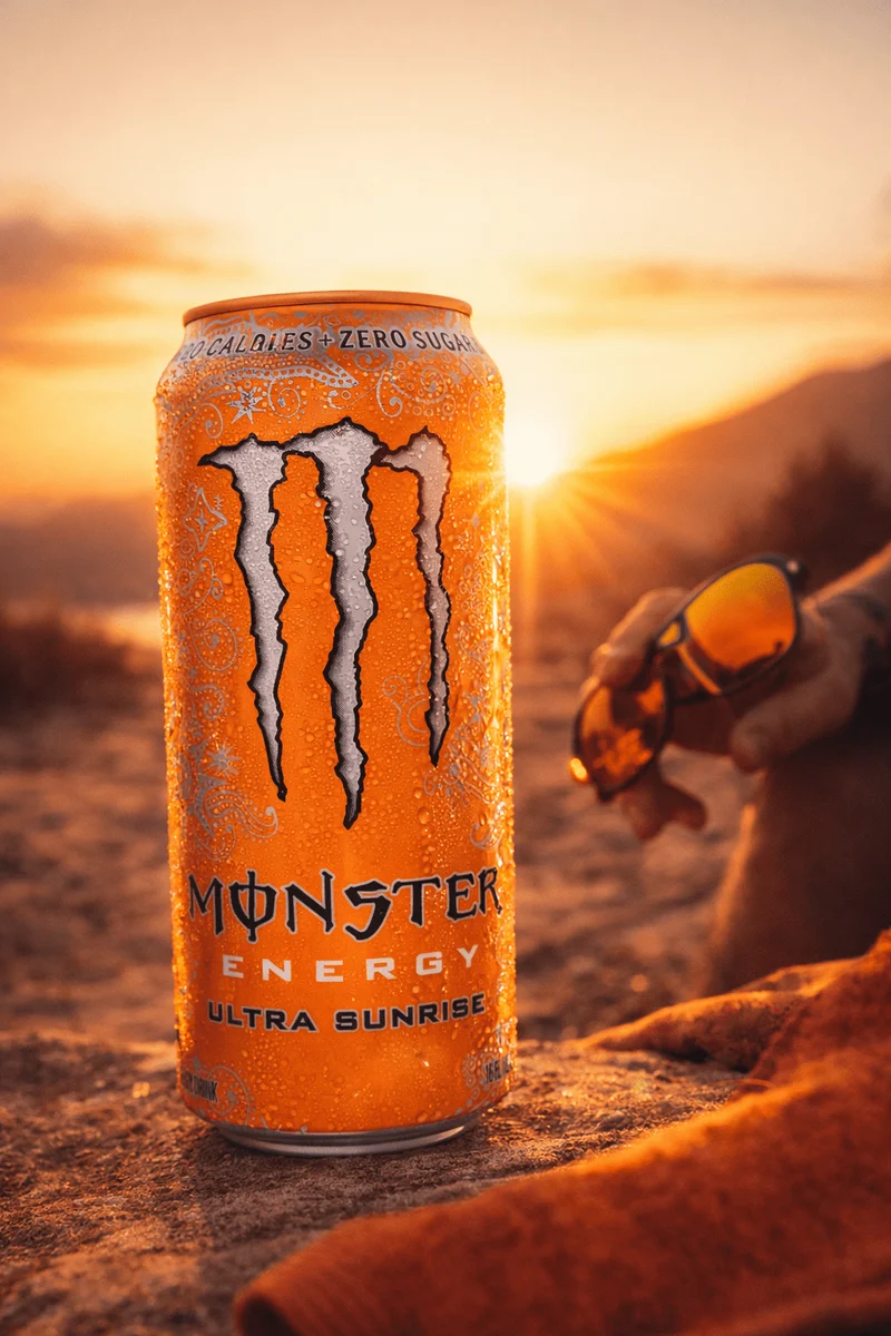 Monster Energy Ultra Sunrise Zero Sugar 473 ml – USA Import