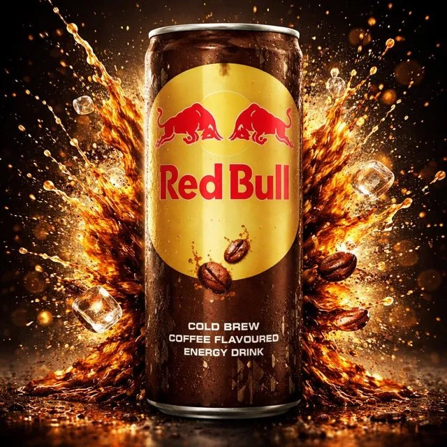 Red Bull Cold Brew 250 ml – Coffee-Flavored Energy Drink | Limitierte Verfügbarkeit