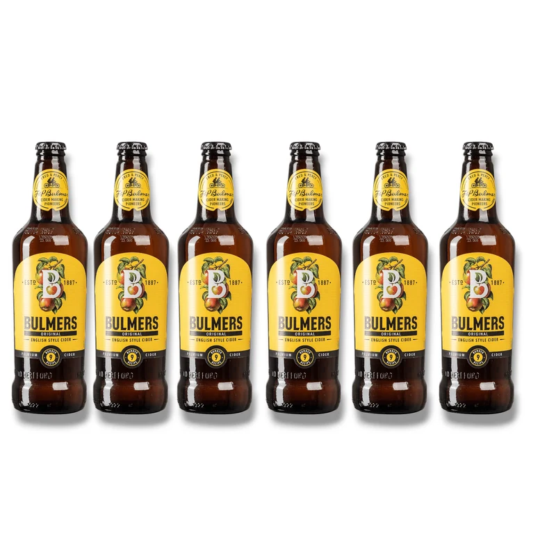 Bulmers Original 0,5l – Premium Apfel-Cider aus Großbritannien