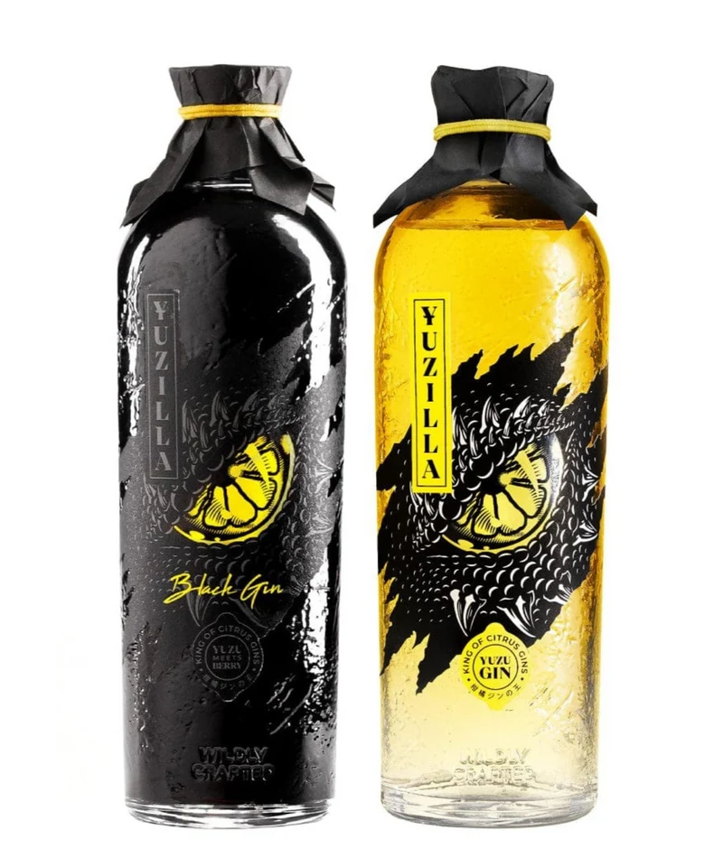 YUZILLA Black Gin vs. YUZILLA Gin
