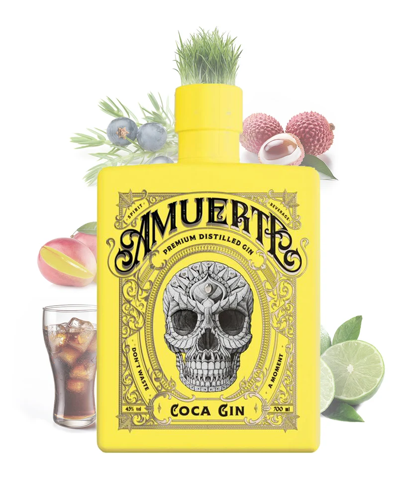 Amuerte Coca Leaf Gin Yellow Edition