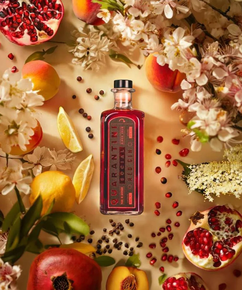 Quarantini Red Gin
