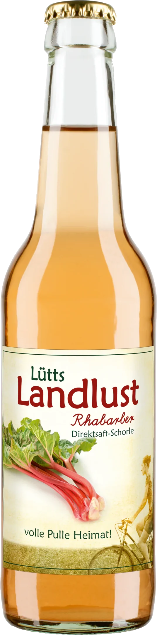 Lütts Landlust Rhabarber - 24 x 0,33 l