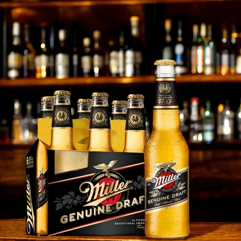 Miller Genuine Draft 330 ml – American Lager 4,7 % Vol.