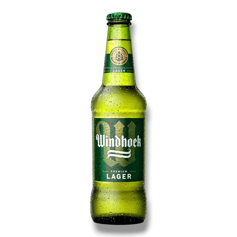 Windhoek Lager Bier 0,33l – Premium Lagerbier aus Namibia