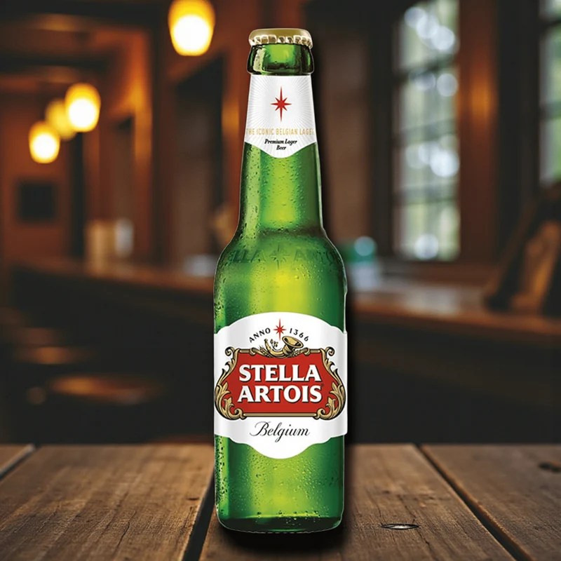 Stella Artois 0,33l – Belgisches Premium Lagerbier 5,0 % Vol.