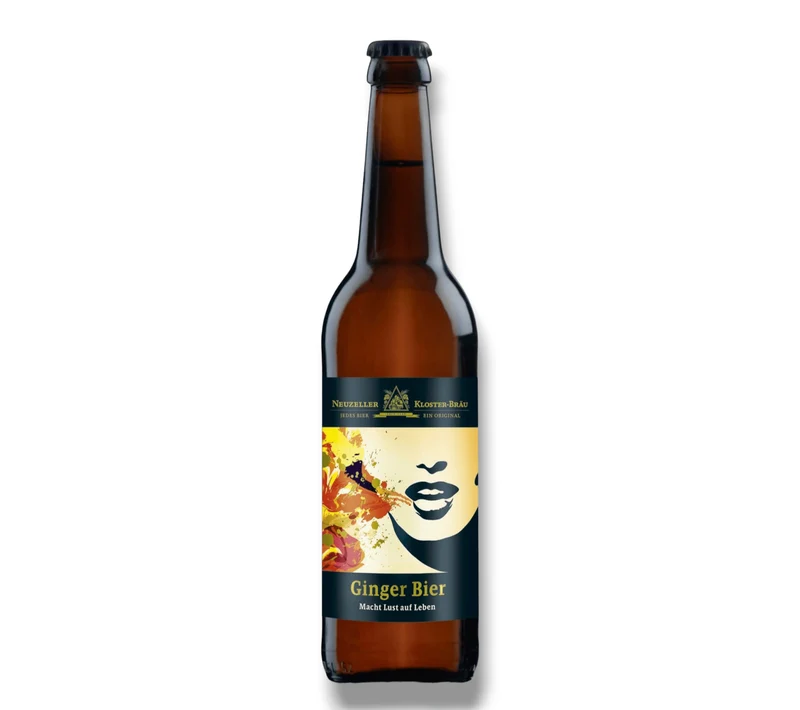 Neuzeller Kloster-Bräu Ginger Bier 0,5 l – Ingwerbier 3,6 % Vol.