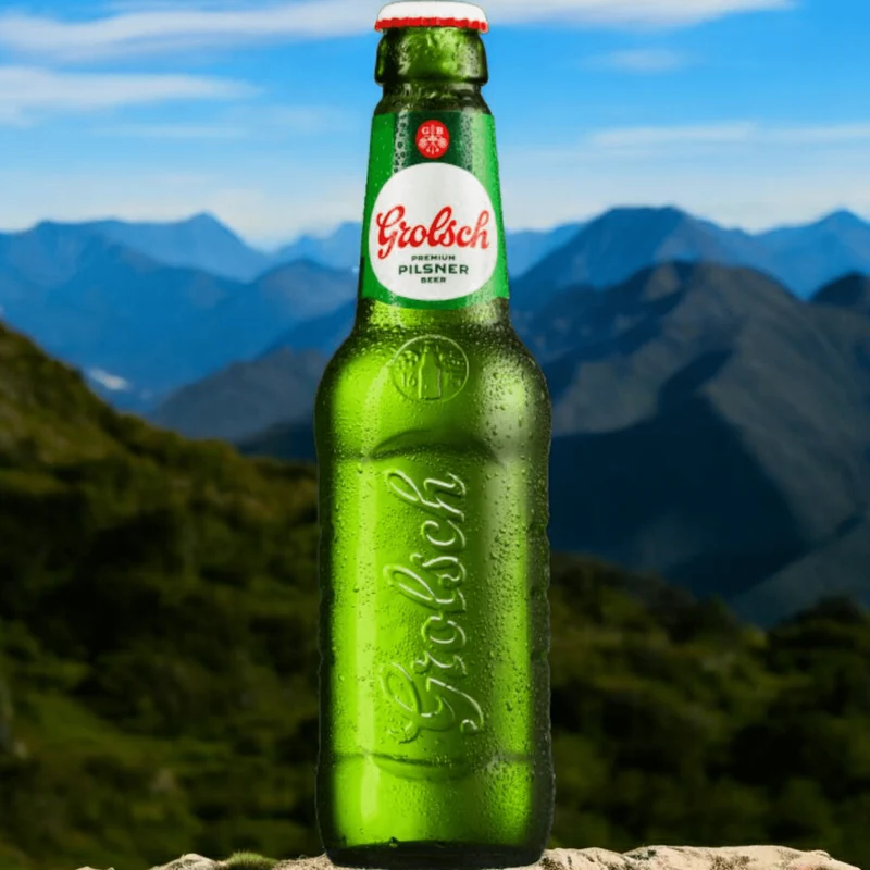 Grolsch Premium Pilsner Bier 0,3l- Das niederländische Lager mit 5,0% Vol.