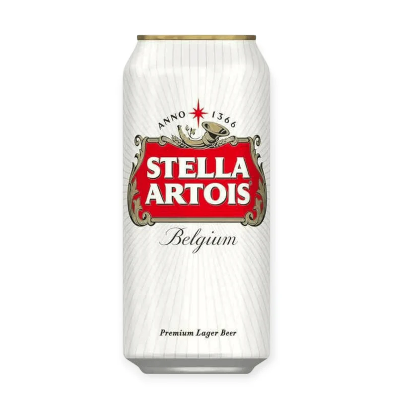 Stella Artois 0,5l - Das bekannteste Premium Pils aus Belgien in der Dose
