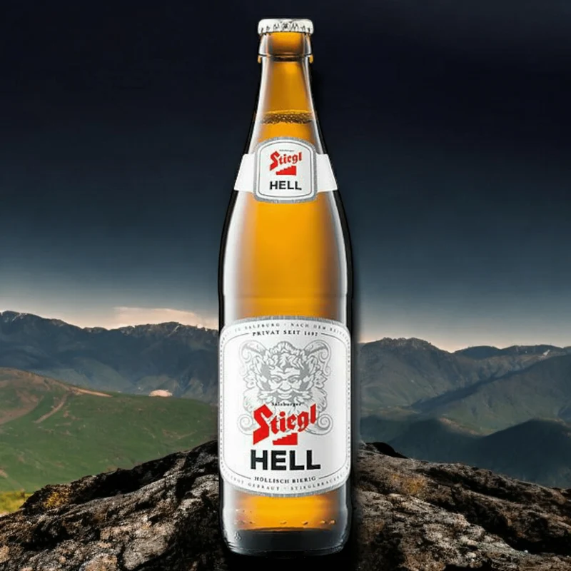 Stiegl Hell - Voller Biergenuss aus Österreich mit 4,5% Vol.