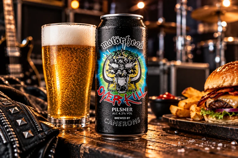 Motörhead Overkill Pilsner 0,44l Dose – 4,3 % Vol.