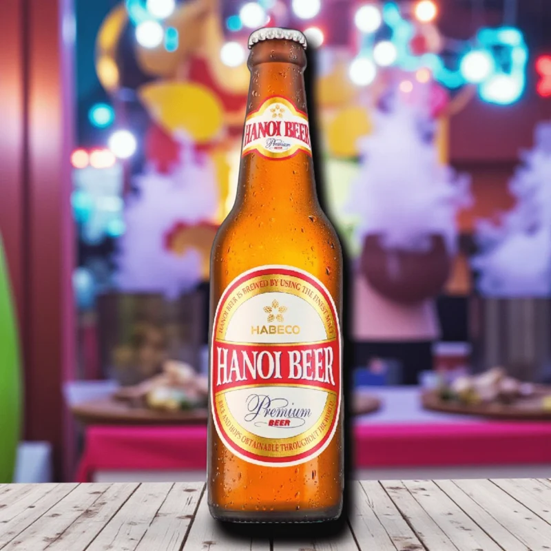 Hanoi Bier 0,33l– Frisches Premium Lagerbier aus Vietnam
