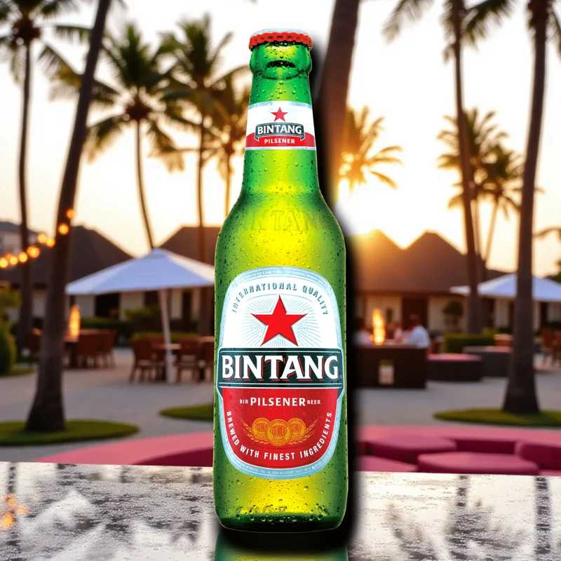 Bintang 0,3l - Das Pils aus Indonesien mit 4,7% Vol.
