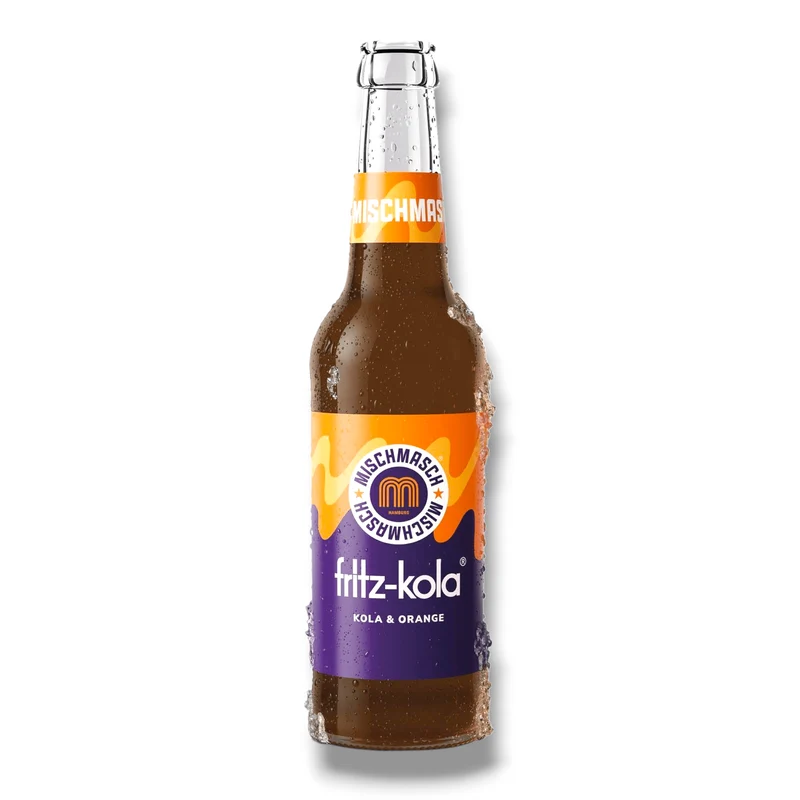 Fritz-Kola Mischmasch – Herbe Kola mit spritziger Orangennote