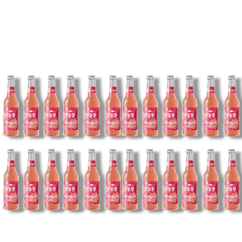 Fritz-Spritz Rhabarber – Natürliche Bio-Rhabarberschorle aus Hamburg