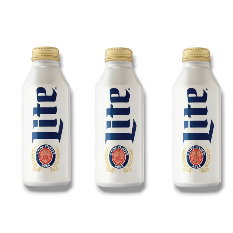 Miller Lite Aluflasche 473ml- Kalorienreduziertes Leichtbier als amerikanisches Pils mit 4,2% Vol.