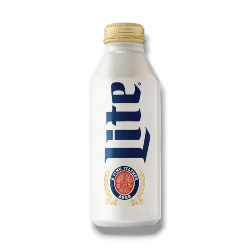 Miller Lite Aluflasche 473ml- Kalorienreduziertes Leichtbier als amerikanisches Pils mit 4,2% Vol.