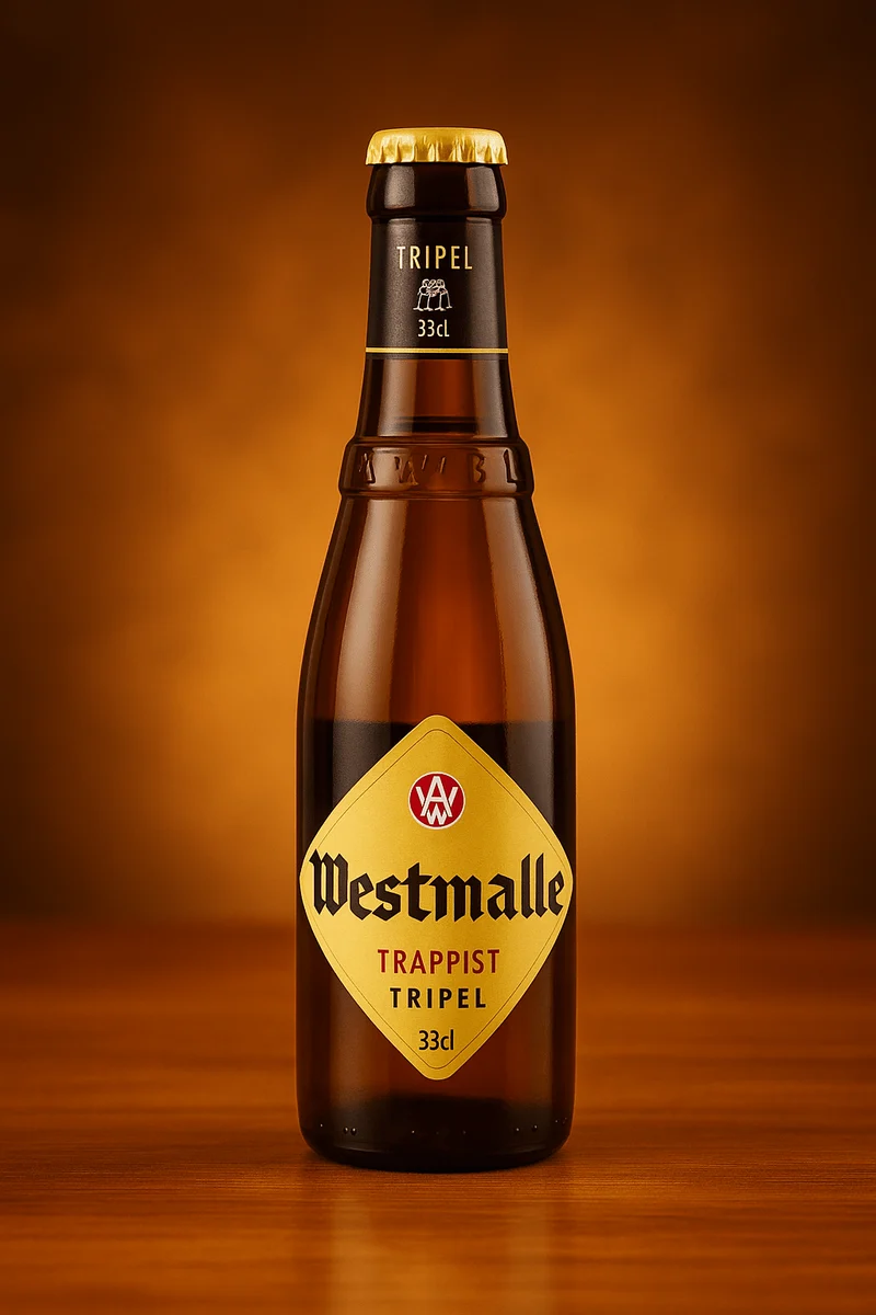 Westmalle Tripel 0,33l– Belgisches Trappistenbier 9,5 % Vol.