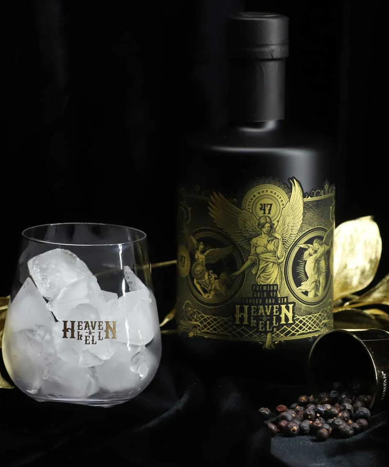 Heaven & Hell Gold 47 - Premium London Dry Gin