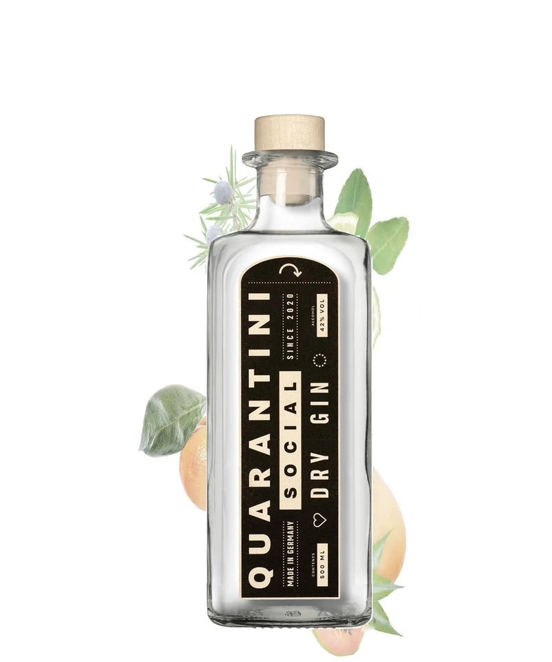 Quarantini Social Dry Gin