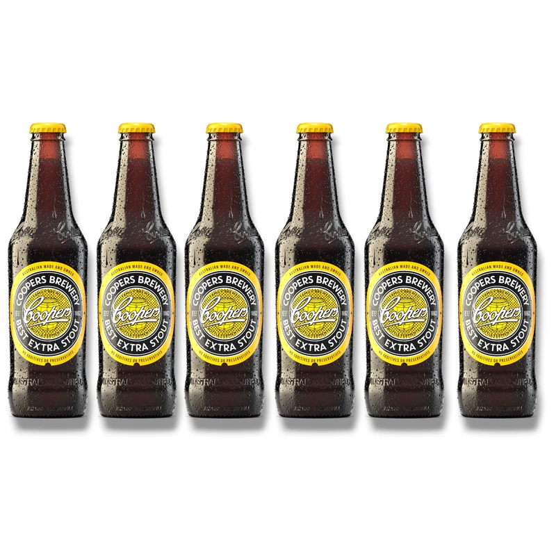 Coopers Brewery Extra Stout 375ml – Klassisches Stout mit 6,3 % Vol.
