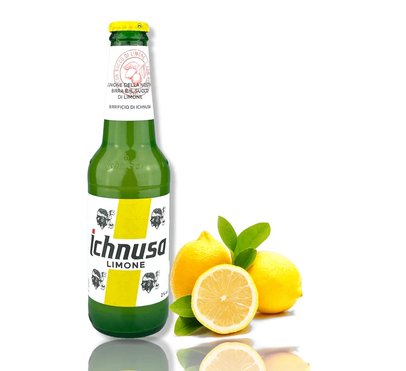 Ichnusa Limone Bier - Radler auf sardische Art mit 1,3% Vol.