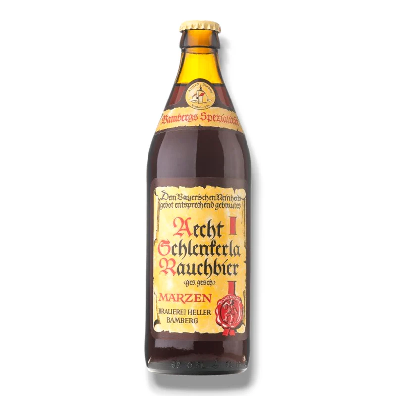 Aecht Schlenkerla Rauchbier Märzen 0,5l – Bamberger Bierspezialität 5,1% Vol