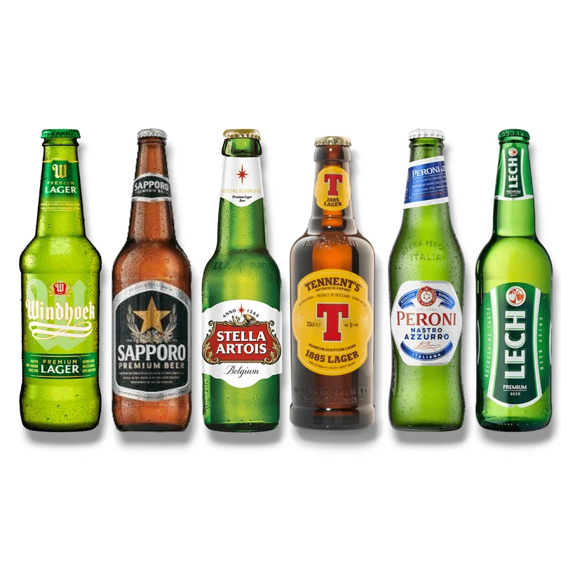 Internationales Premium Bierpaket – 6 Biere aus 6 Ländern