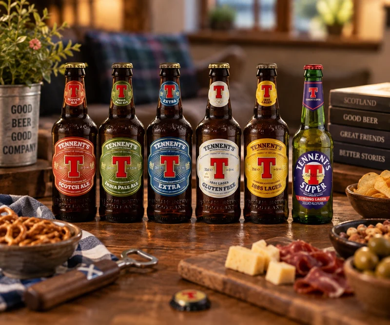 Tennent’s Entdeckerpaket – 6 verschiedene Bierstile