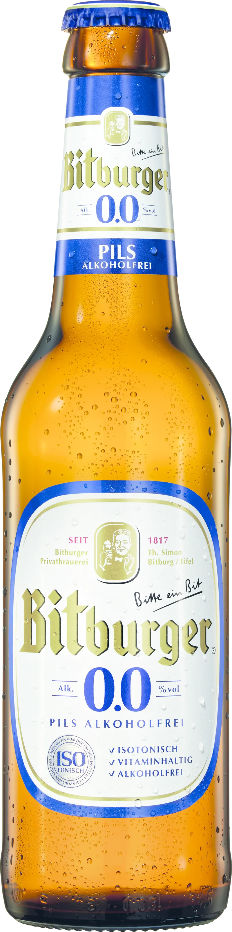 Bitburger 0,0 % - 24 x 0,33 l