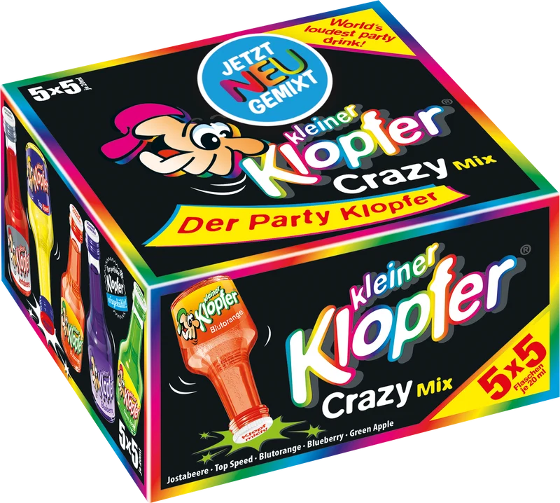 Kleiner Klopfer Crazy Mix - 25 x 0,02 l